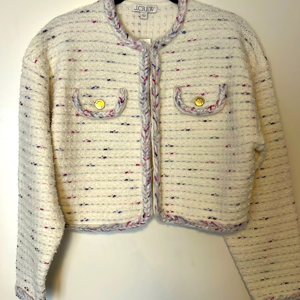 J Crew Cropped Lady Jacket